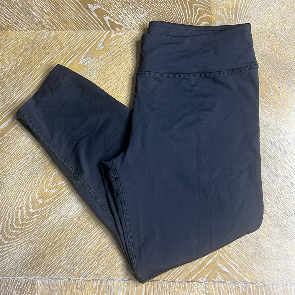 VARLEY Black Crop Mesh Leggings S